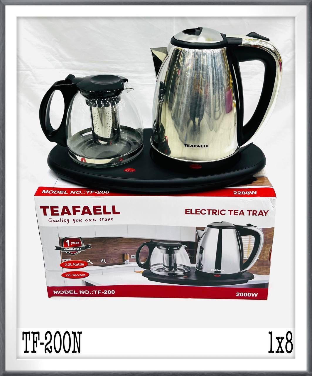 چای ساز تیفال Teafaell مدل TF200 با کتری استیل
