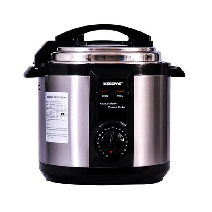 زودپز و پلوپز 4 کاره geepas مدل gpc-307-6L حجم 6 لیتری GEEPAS GPC-307-6L